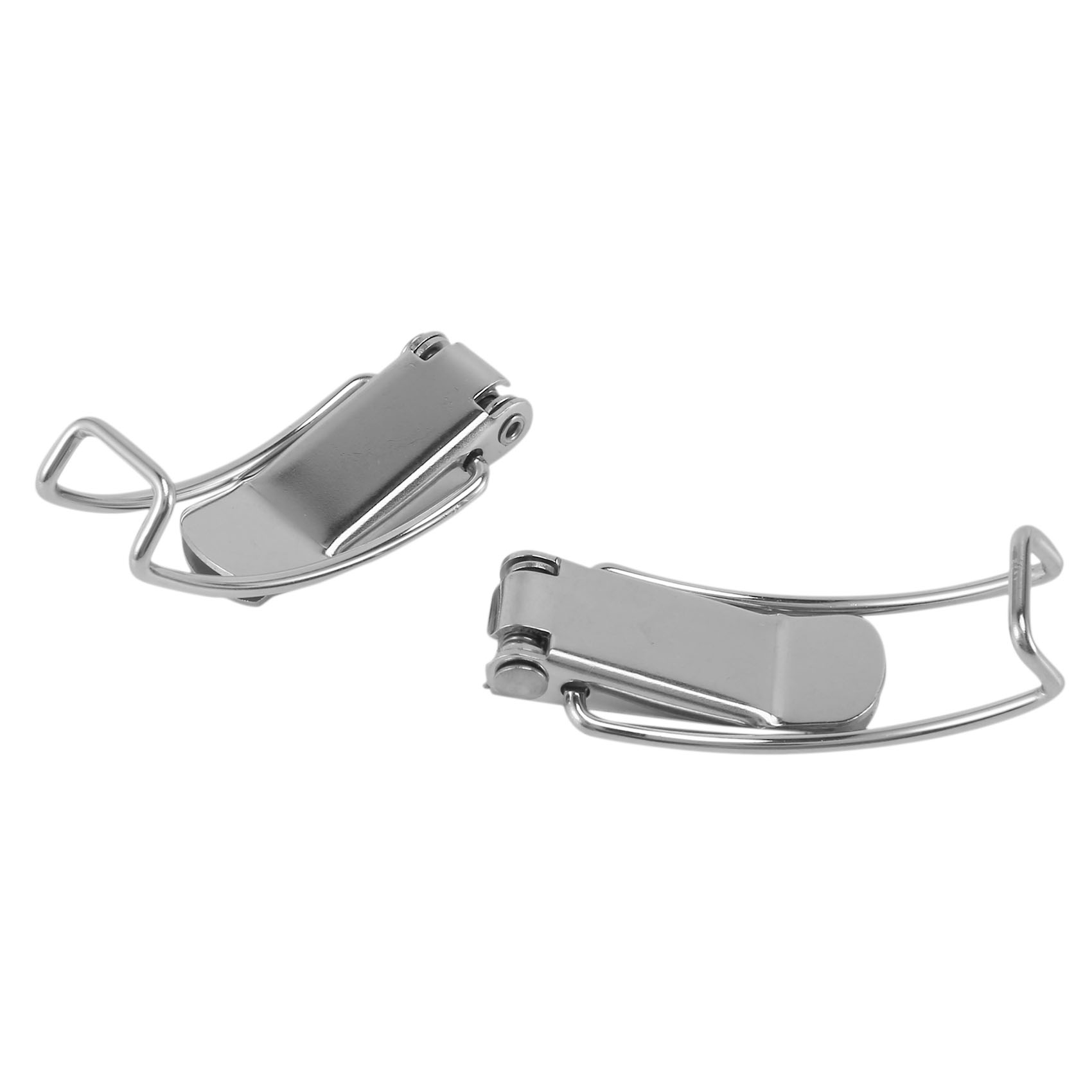 Description Picture 5 of itemStainless Steel Spring Hasp 304 Stainless Steel Box Cabinet Spring Lock Hasp Transport Box Tower Buckle