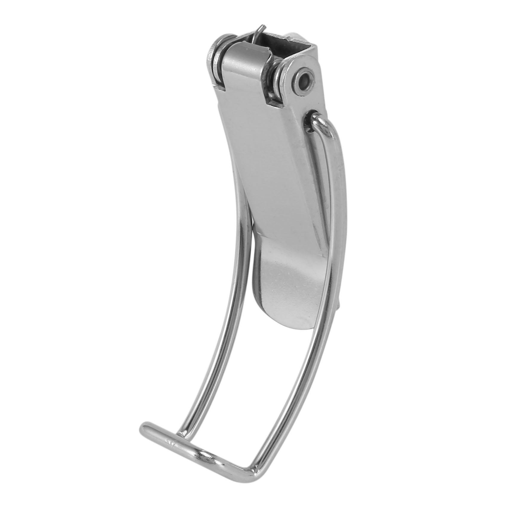 Description Picture 2 of itemStainless Steel Spring Hasp 304 Stainless Steel Box Cabinet Spring Lock Hasp Transport Box Tower Buckle