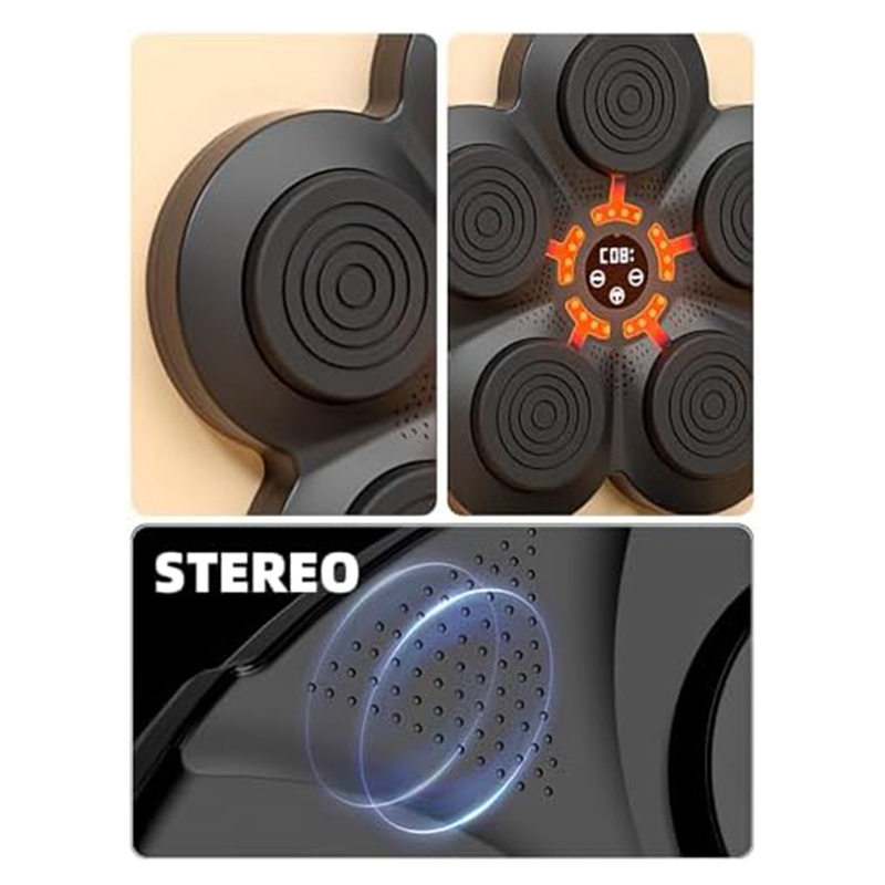 Boxing Traing Machine Wall Mat for Children,Smart Music Boxing Equipment8100 - Foto 10 di 21