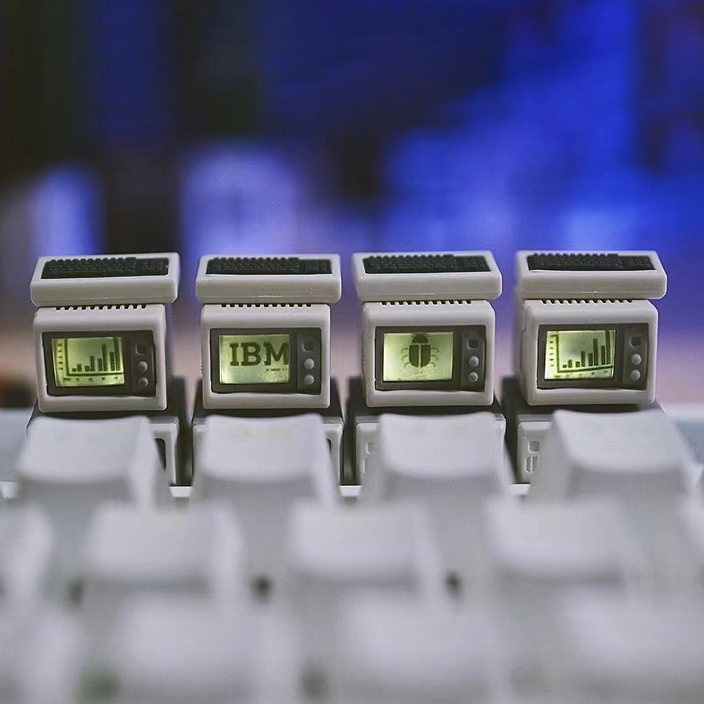 Keyboard Keycaps Retro Keycap for Mechanical Classic Cute Key Cap Kit5757 - Afbeelding 14 van 15