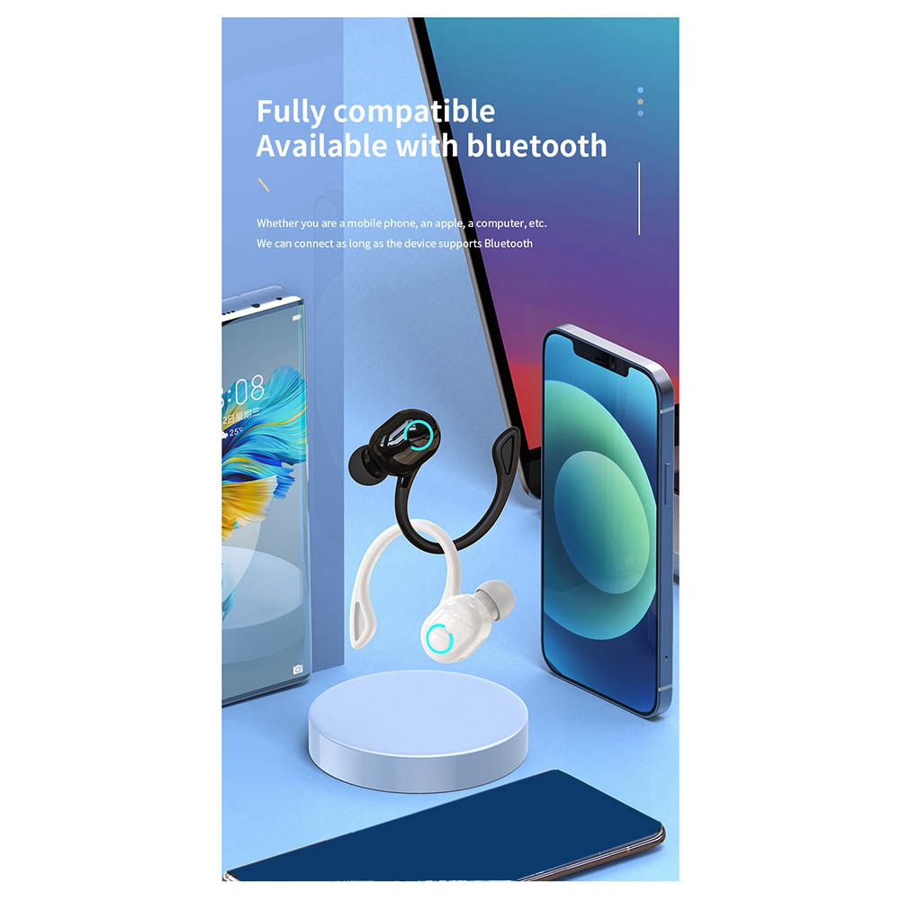 S10-Kopfhörer, Kabellos, Bluetooth 5.2, Ohrhörer, HiFi-Stereo-Ohrhörer mit 9239 - Bild 5 von 21