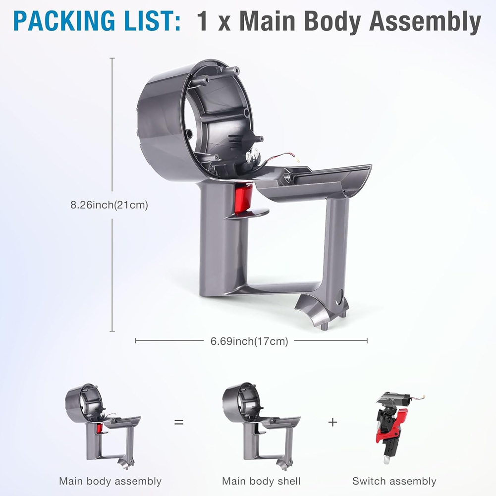 V11 Main Body Assembly Replacement for Dyson V11 SV14 Main Body